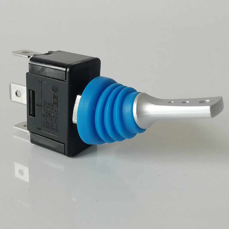 12V40A两档三脚自锁汽车改装摇杆开关防水原装SCI24V20A拔动钮子