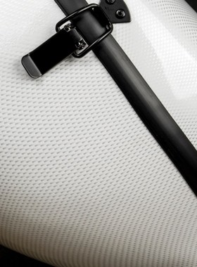 christin大提琴盒大提琴包大提琴琴盒配件盒子白色带点点