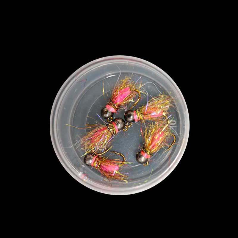 欧若若虫钨头珠加重急流沉水飞蝇钩茴鱼华子鱼雅罗鳟鱼飞钓假饵