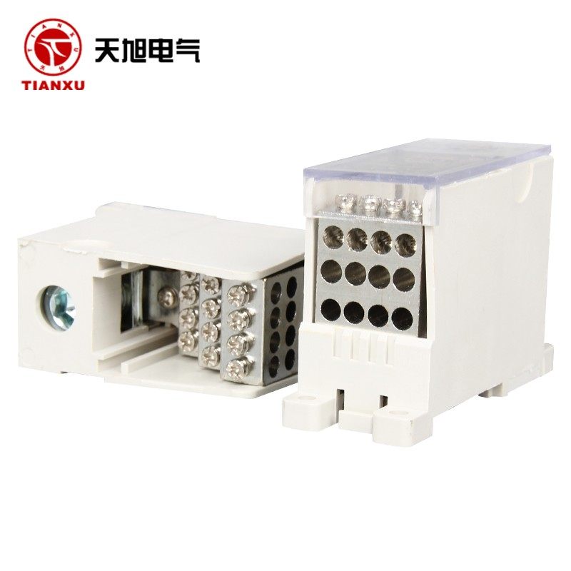 海燕接线盒一进十二出FJ6Q-2/12x10自升式接线端子分线端子分线器