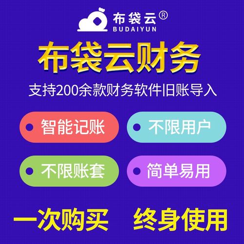 布袋云智能财务软件会计做账出纳记账代理管理系统网页永久终身版