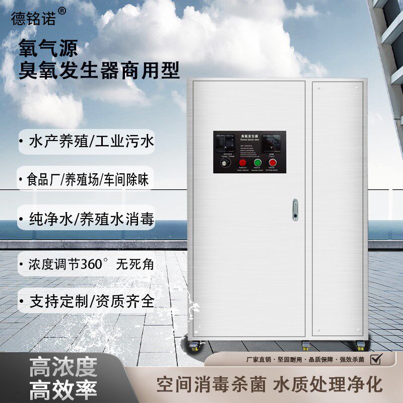 50g氧气源臭氧机200g臭氧发生器食品厂车间消毒杀菌机养殖水处理