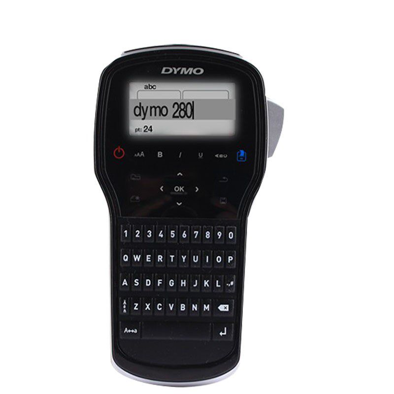 DYMO达美LM-280手持便携不干胶标签机单机英文版连电脑可打印中文
