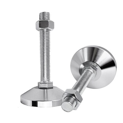 AJC AJCR-D98/D118-M20/M24-L120/L150 水平调节重型防震碳钢脚杯