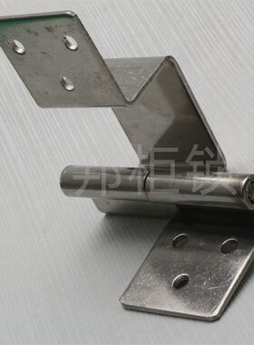 DB3124不锈钢直角折弯插销铰链 脱卸式承重合页 电柜箱门铰链