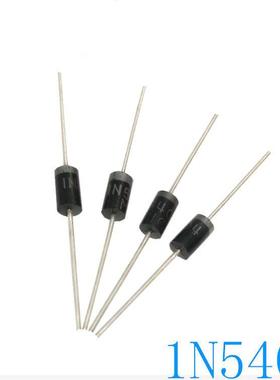 1N5404直销插DO-20插1AD件INENO25404整流二极直管DO-7封装