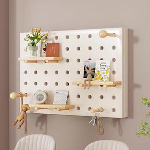 一体遮ernen11挡装网线洞洞板装饰挂钩表遮挡电箱饰多层盒现代简