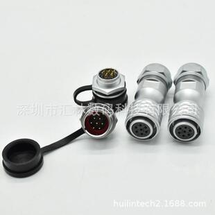 金属防水接头7开孔16mm连接器SF110/S7+SF1GQE6拔12/P快速插插6头