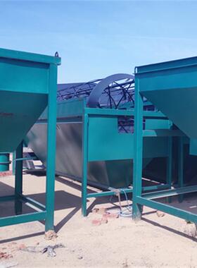 新GTS12-50型锯滚筒筛直径1米选2长5米大型封闭式筒筛分设备滚末