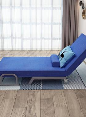 折叠沙发小型代简户约1现.21.床5米SF805懒人休息书房单双人布艺
