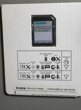 SIMATIC存储卡,型号6ES7954-8LE03-