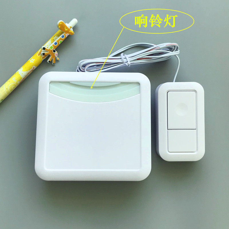 大声有线门铃音乐简单家用大音量带线可调铃声电子老式电池款门禁