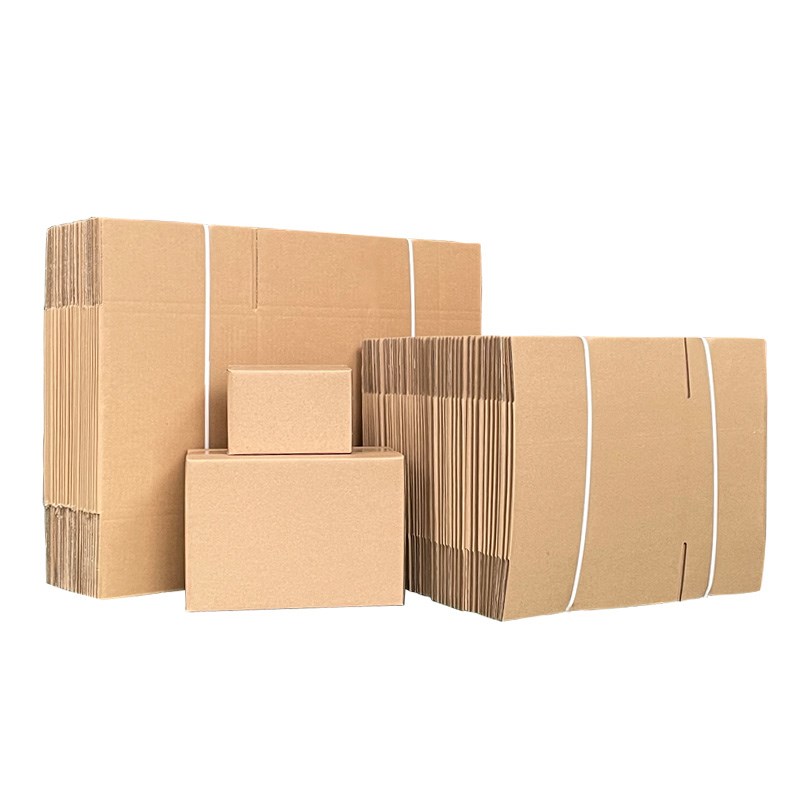 半高扁盒邮政快递纸箱正方形包装纸盒特硬打包矮纸壳瓦楞纸箱定制