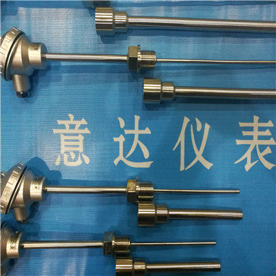 WZPK-230/230T 带现场管道底座套管铠装热电阻 PT100温度传感器