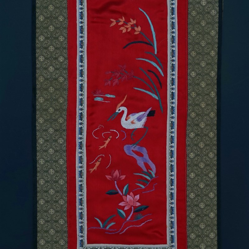 领口袖口下摆配花改造手工刺绣京绣手工绣品民族风创汇回流老绣片