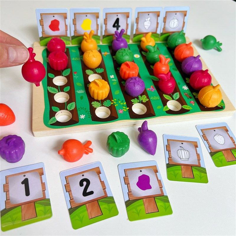 仿真农场玩具水果蔬菜种植园颜色分类儿童益智记忆思维训练玩具,玩具/童车/益智/积木/模型,逻辑/思维训练玩具,淘宝优惠券,粉丝福利购,淘宝优惠卷