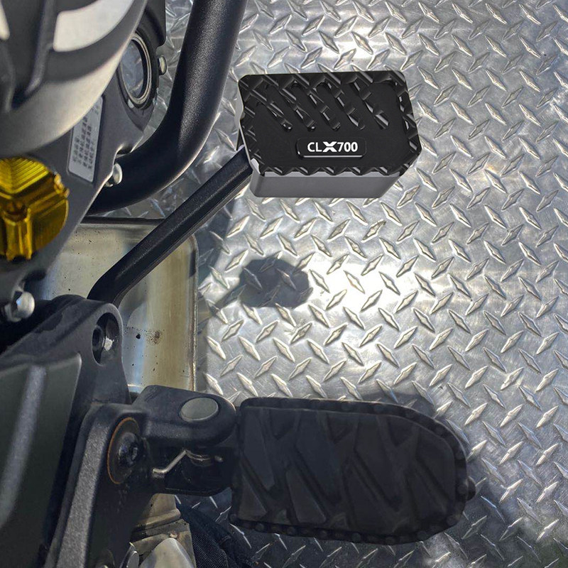 适用春风700CL-X改装配件加大脚刹车垫clx700后刹车踏板防滑脚踏