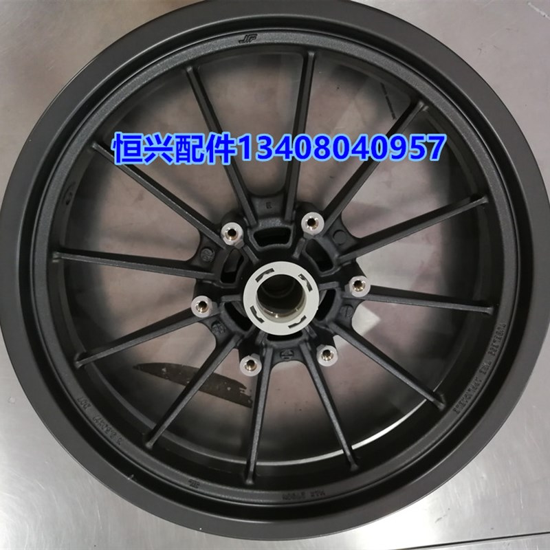 适用贝纳利小黄龙BJ250-15A前后轮毂 轮圈 钢圈铝轮毂 真空轮胎