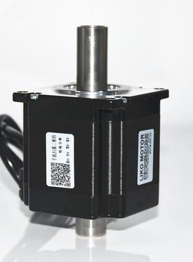 57双轴中空轴电机/不锈钢轴/57BYGH255-Z12G-30|中空步进电机