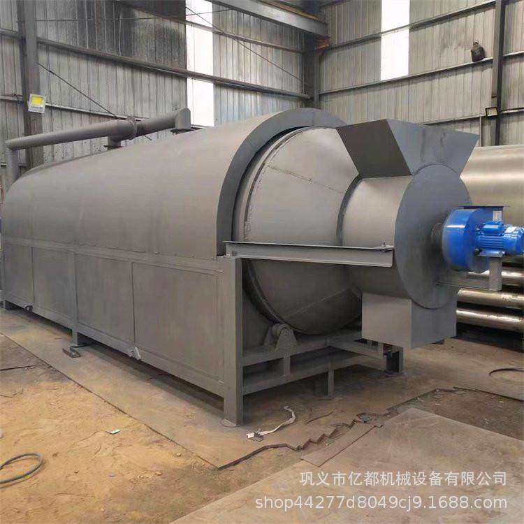 2000斤电加热多功能烘干机狗粮猫粮滚筒干燥机水稻稻谷玉米烘干机