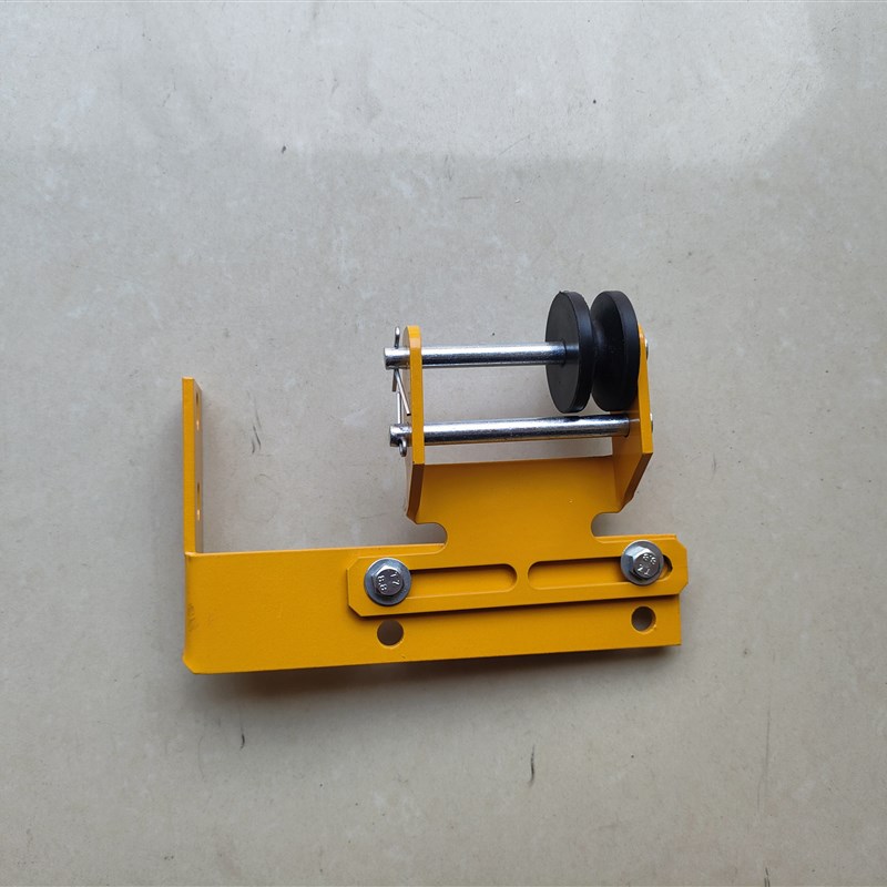 徐工吊车配件 电脑线过线支架数据线架子测长线固定架滚轮