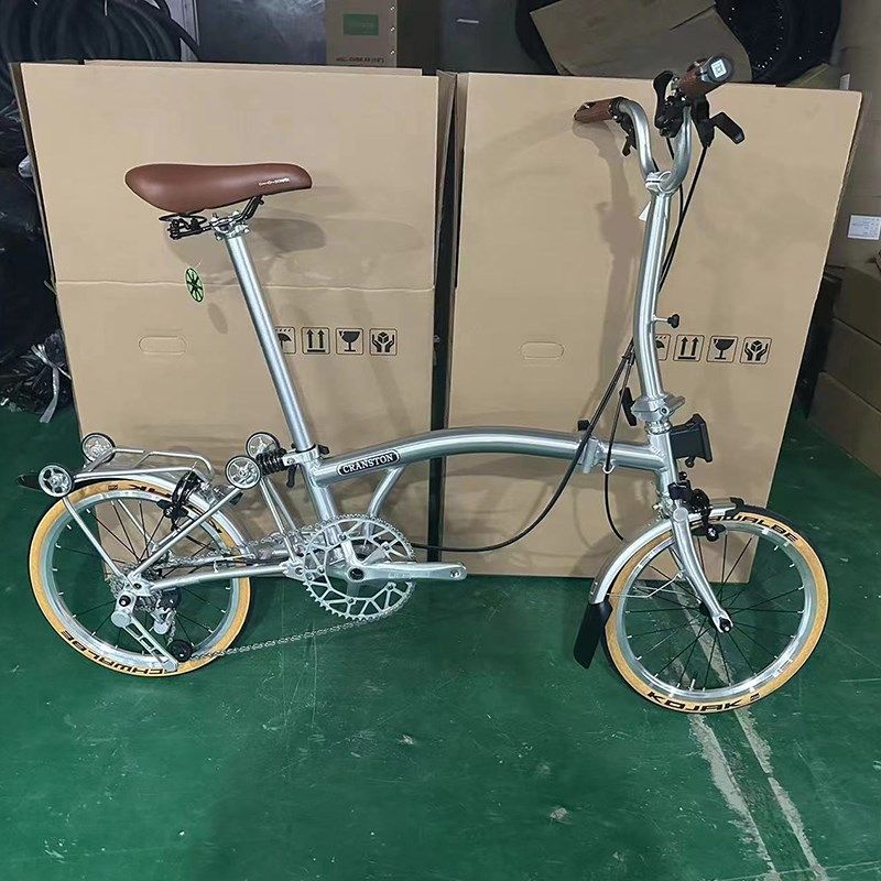 8kg铝合金小布16寸7速9速折叠车349轮组超轻便携地铁公交