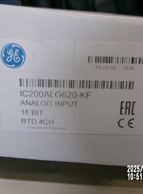 捷普 模拟输入RTD模块 IC200ALG620