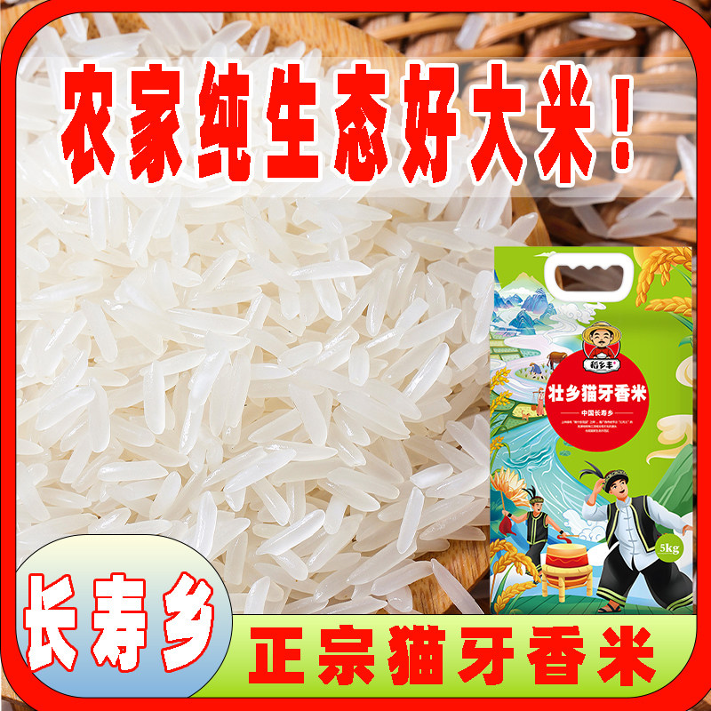 广西上林-壮乡猫牙香米-晚稻新米