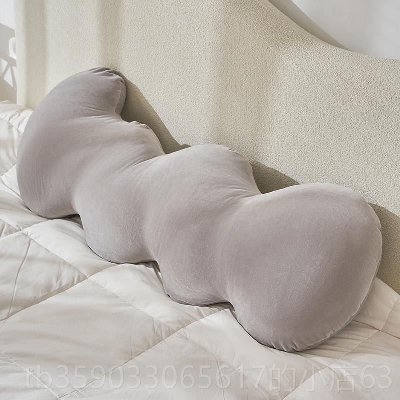 正品凉感长条抱女生睡觉靠枕云朵床上侧睡夹腿靠枕客沙发冰枕丝枕