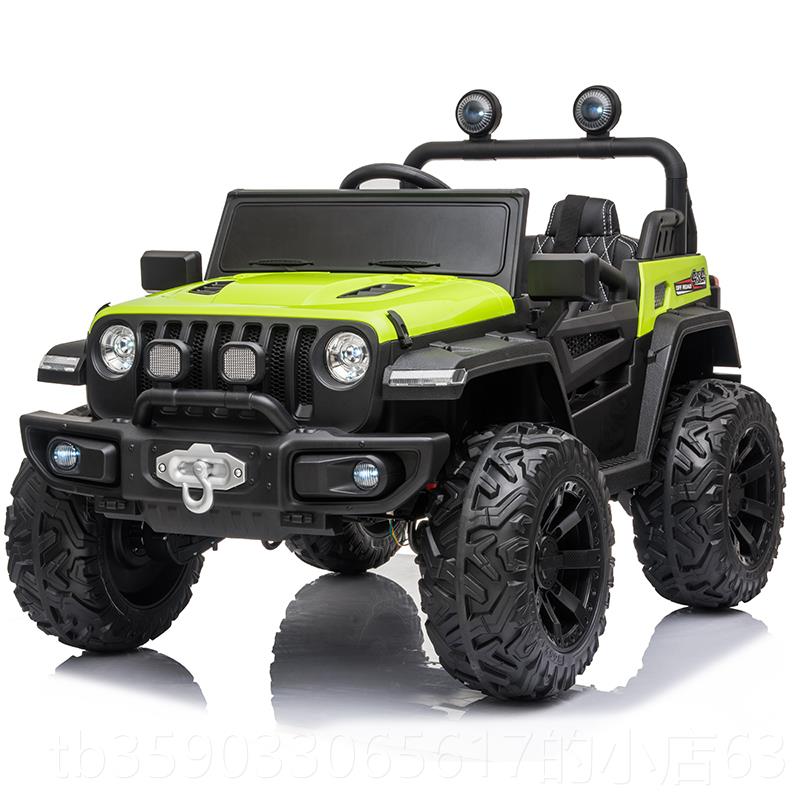 正品双人儿玩童电动车小孩四轮遥控汽车宝宝四驱具车可大坐充电人