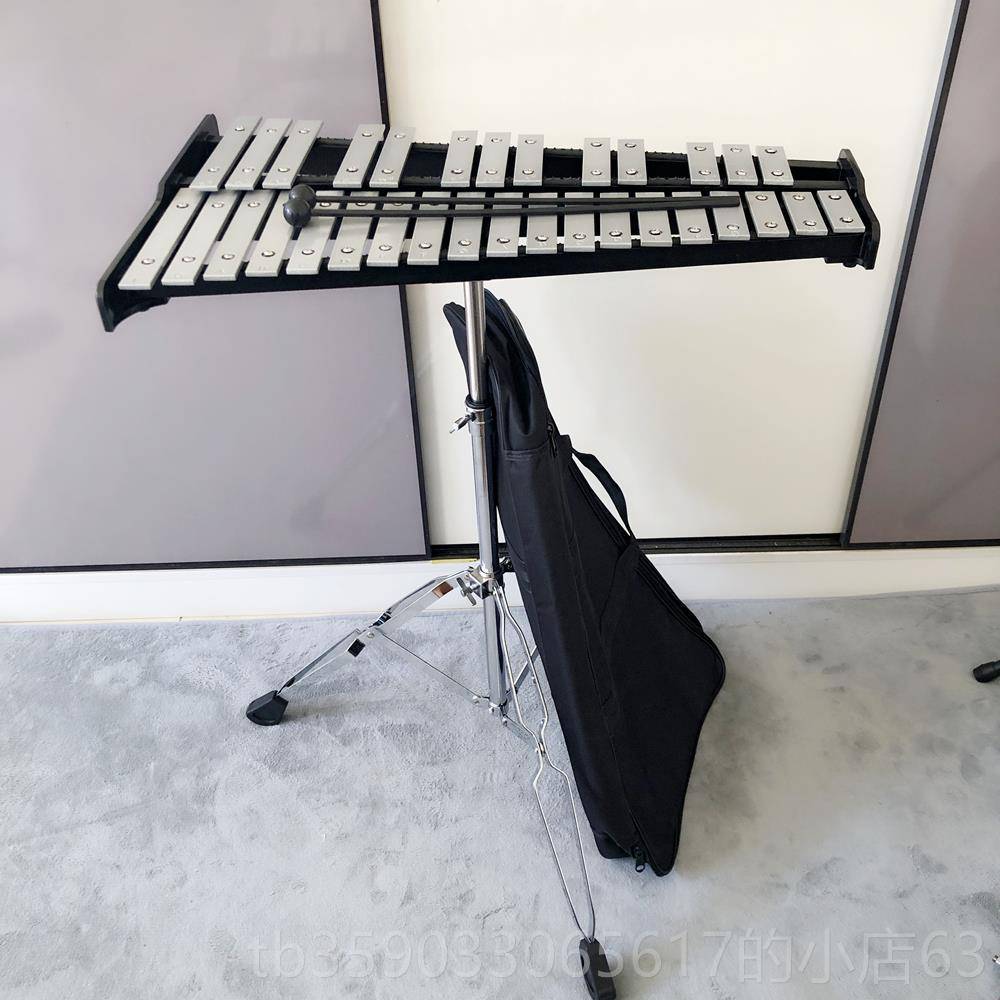 正品 奥尔夫儿童专业打击乐器32音铝板琴琴钢片 学教具手敲琴木教