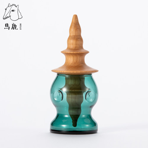马鹿西湖三潭印月无火香薰摆件无烟散香器木质扩香器教师节礼品