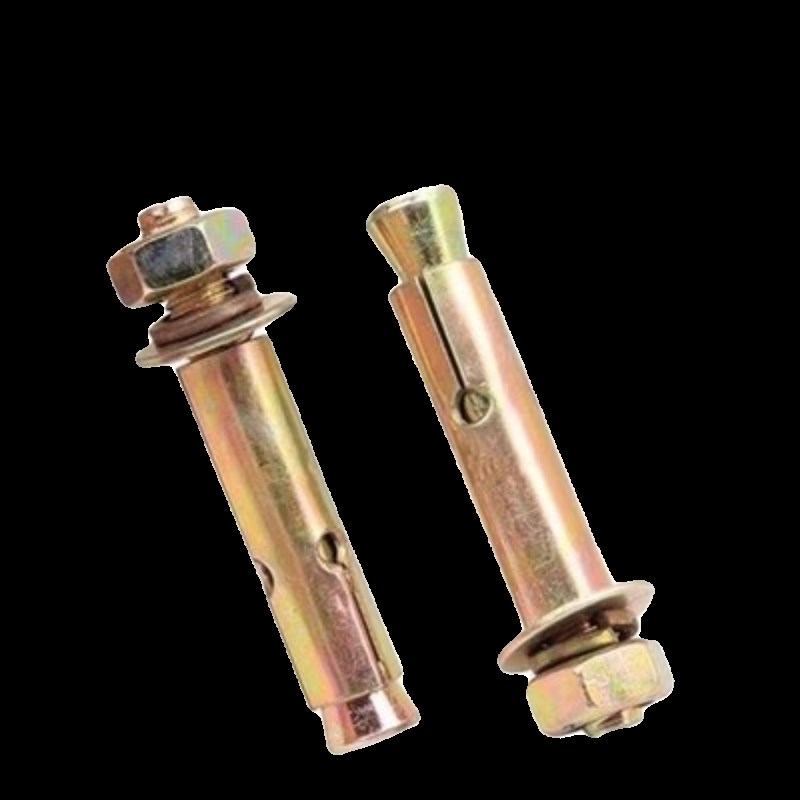 镀彩锌膨胀螺丝膨胀丝镀锌爆炸螺丝MM8-M国标拉爆带孔膨胀螺栓