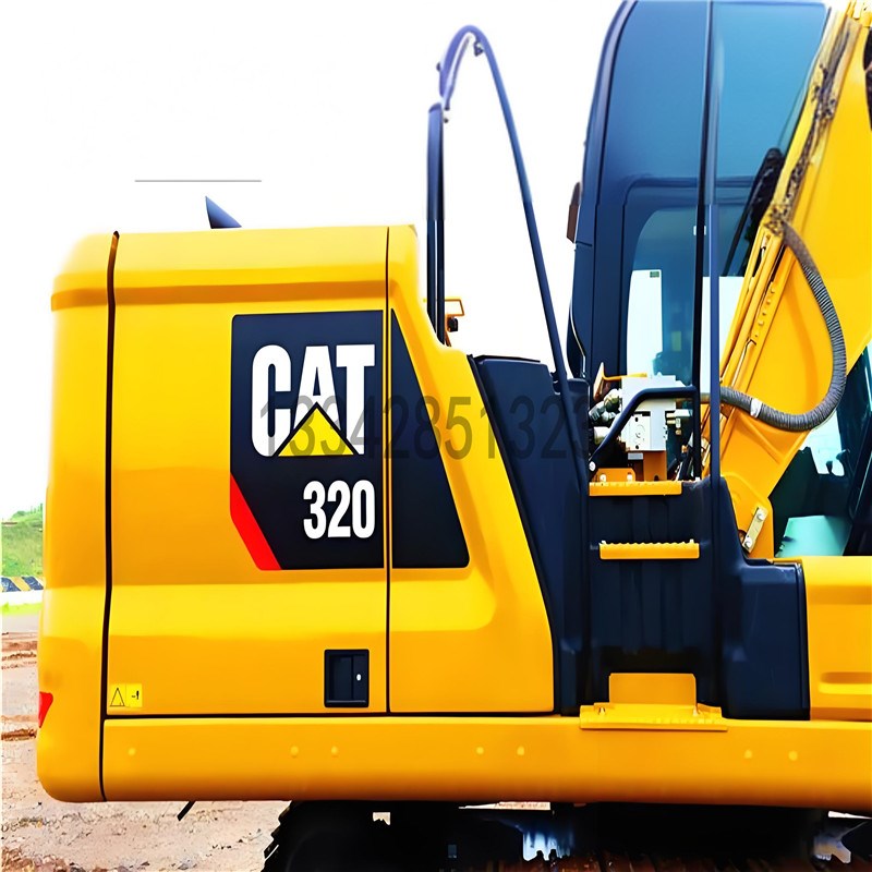 新款卡特挖掘机贴纸320/323/32/329/330/33//39GC车身边门