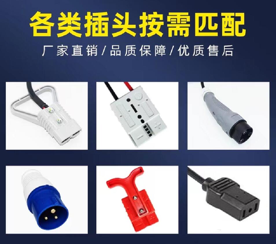 8V0V72V三元锂电池充电器铅酸15磷酸铁锂车载防水大功率充电机