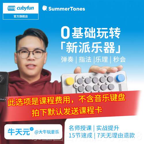 高档口袋乐键盘PLUS电琴遇光初学钢琴乐器礼物女儿童mi子di入门音