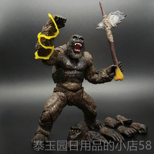 高档真红莲哥拉玩具2019手办模Gozilla型可动机械怪兽之王摆件NdE