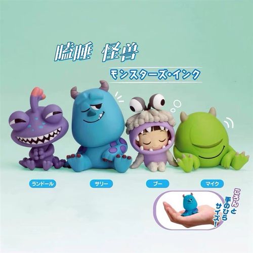 怪兽电力公司毛怪苏利文阿布大眼仔汽车仪表台屏幕显示屏可爱摆件