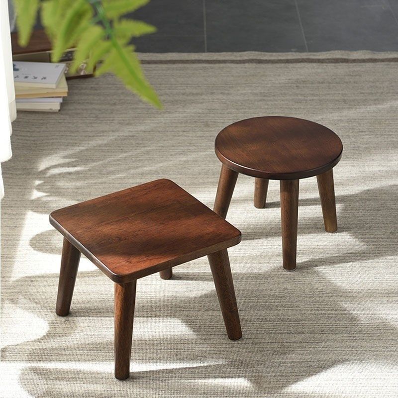 榉木凳原木矮凳子铜客厅家用茶几凳圆儿童结实小板凳方垫脚凳,住宅家具,矮凳,淘宝优惠券,粉丝福利购,淘宝优惠卷