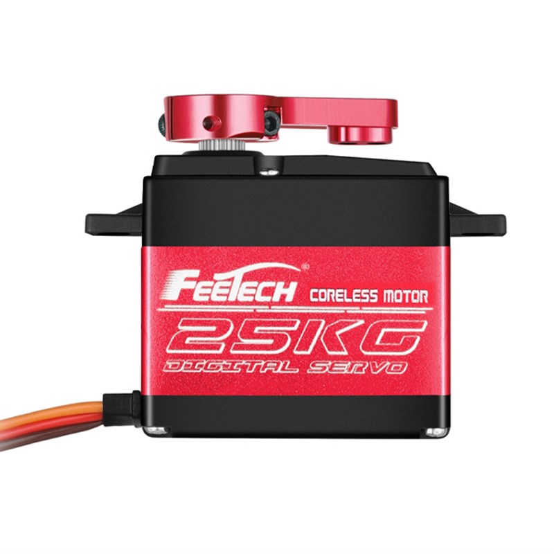 高速空芯杯马达FI7622M 25公斤数码数字舵机攀爬车机器人航模船模