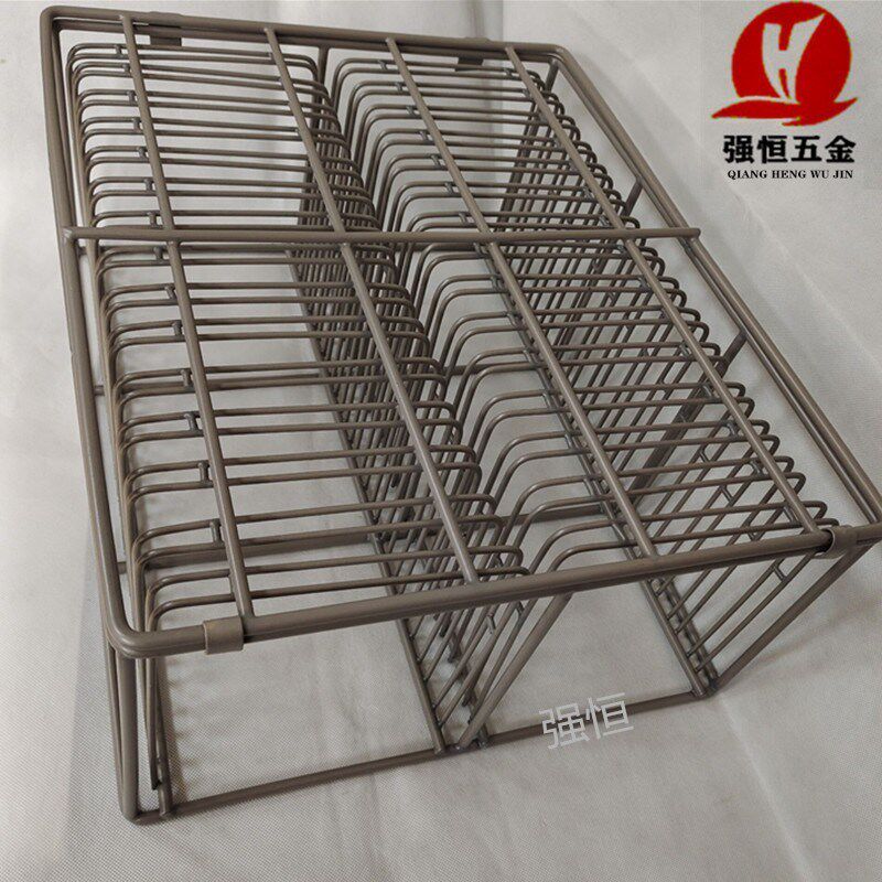 超声波机清洗筐定做 挂具设计不锈钢洗网框 包胶五金配件周转网筐
