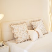 2023新款 沙发抱枕客厅床头软包靠背汽车座椅靠垫抱枕套不含芯 欧式