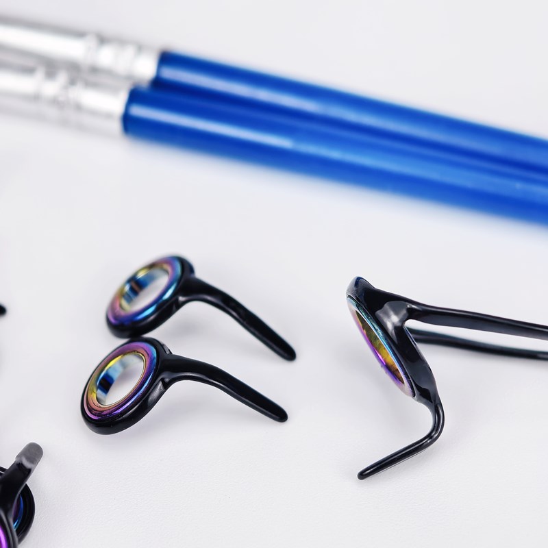 滑漂谷麦竿改装配件装前打竿DIY导环陶瓷环彩色环氧树脂胶渔轮