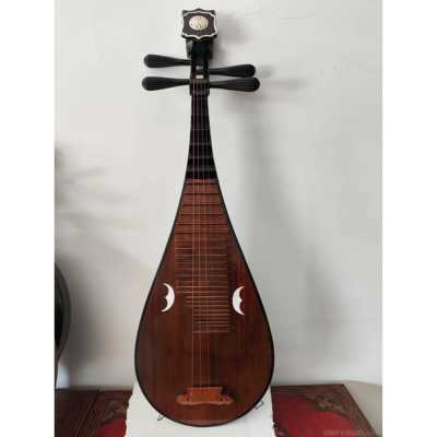 高档仿唐琵琶摄影楼弹做道具拨乐品器中式家居壁饰件饰复古专业自