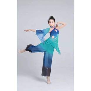 幼艺儿中国舞羽化灵蛇表演 演出服童款 正品 新小荷风采儿古典舞服装
