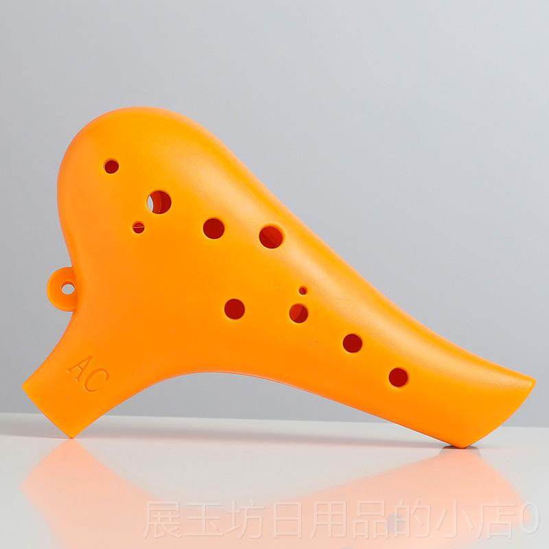 高档12孔a树脂笛初学入门扁c嘴十C二孔中音调塑胶塑陶料防摔6学生