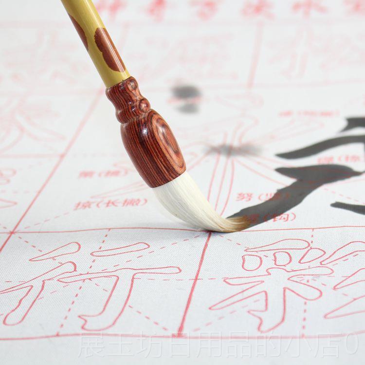 高档精品短峰书毛笔蒜头大中小号隶书法毛笔笔国毛笔大楷画提斗毛