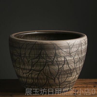 正品景德镇陶莲瓷大缸缸锦鲤庭院金鱼缸荷花水睡树大门海老式箱