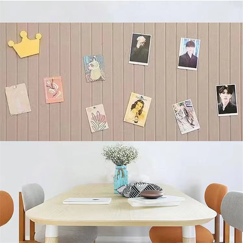 定制毛毡板照片墙背景板相片框展示墙贴软木板免打孔墙壁装饰