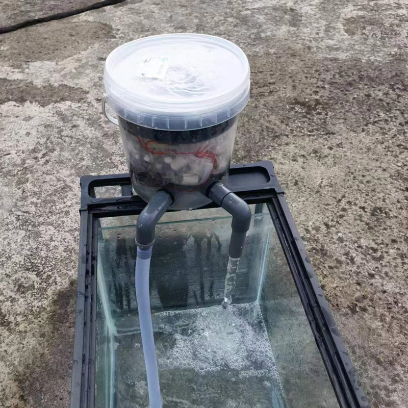 康卿室内小鱼池过滤器生化过滤桶外置净化水过滤设备乌龟缸滤水桶